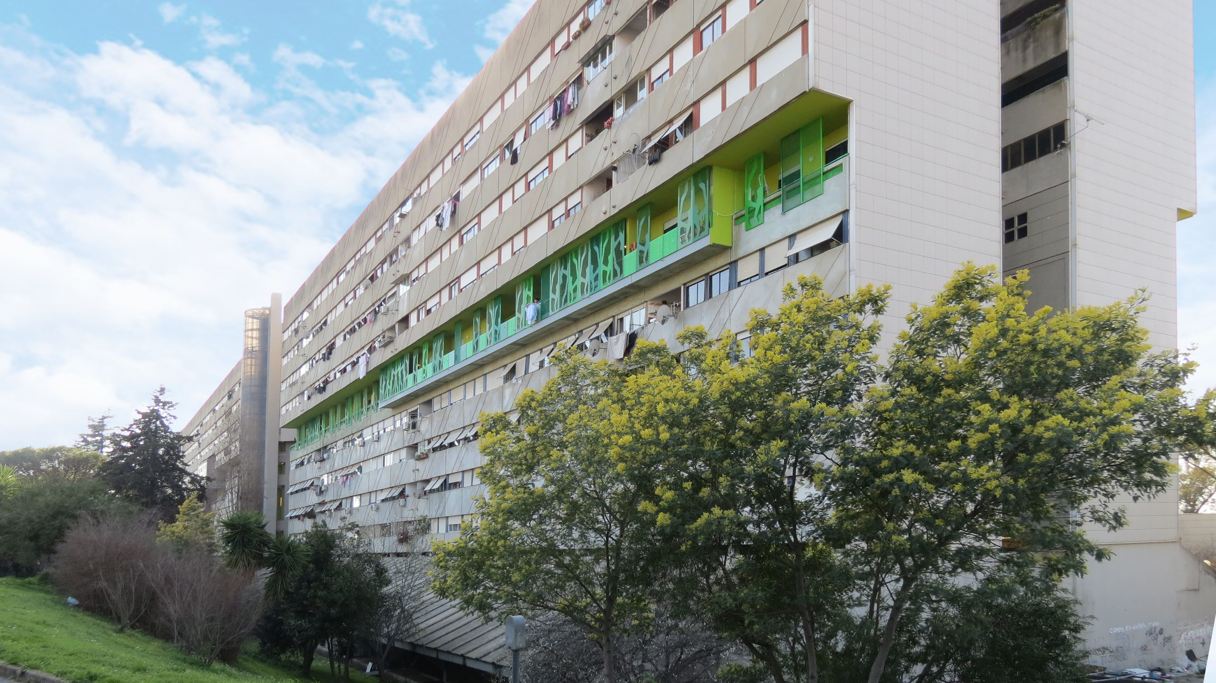 CORVIALE GREEN KM E PLESSO SCOLASTICO MAZZACURATI