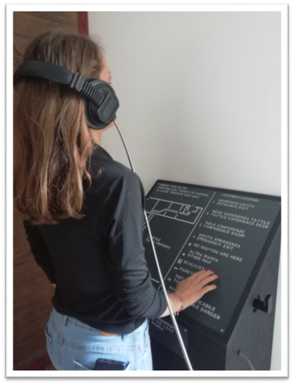 Visita tattile - MUSEO VITE DI IMI. Percorsi dal fronte di guerra ai lager tedeschi 1943-1945