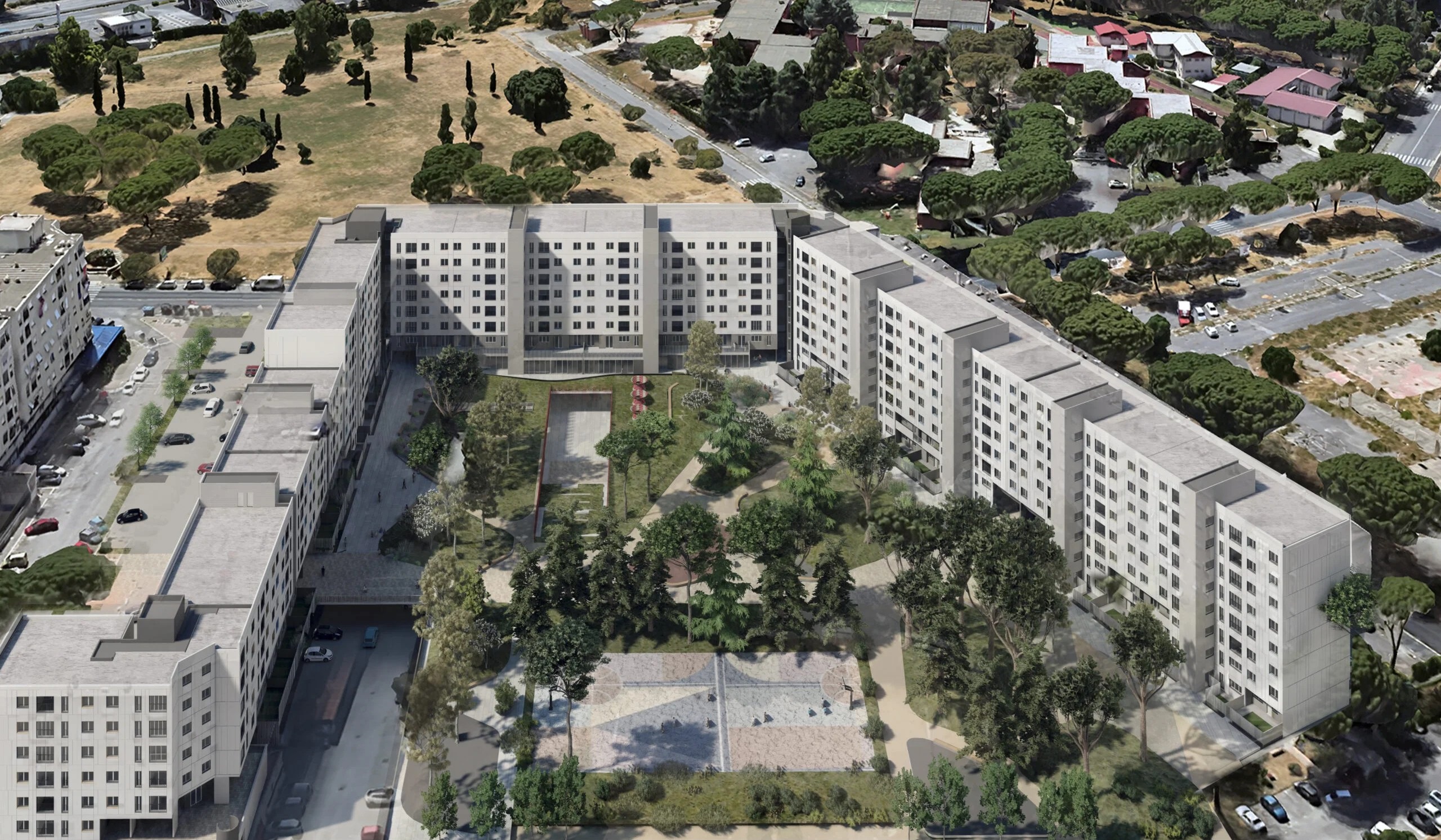 Riqualificazione del comparto R5 in via dell’archeologia a Tor Bella Monaca